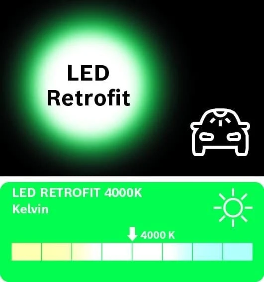 Bosch Led Retrofit P21/5W 1016 Stop Led Ampul 12V 4000K (BAY15d) - Resim 4