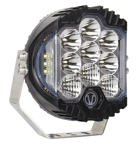 5'' Beyaz Sarı Led Pods Spot Off Road Sis Farı Çalışma Lambası 12-24V 50W - 2