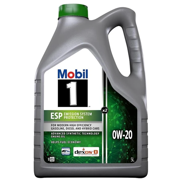 Mobil 1 ESP x2 0w20 dexosD VW 508 509 Motor Yağı 5lt