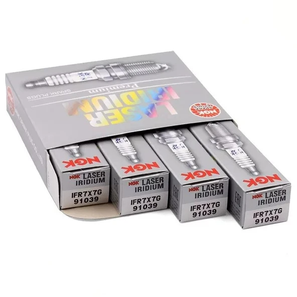 NGK 4'lü İridyum Buji Takımı IFR7X7G ürün görseli 1