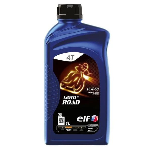 Elf Moto 4 Road 4T 15w50 Motosiklet Yağı 1lt