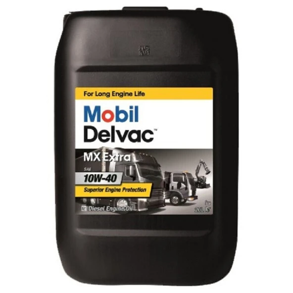 Mobil Delvac MX Extra 10w40 Motor Yağı 20lt