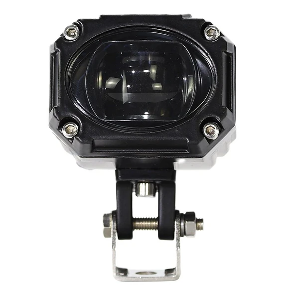 Wolfram Kırmızı Led Redzone Kare Forklift Güvenlik Lambası 9W 10-110V ürün görseli 1