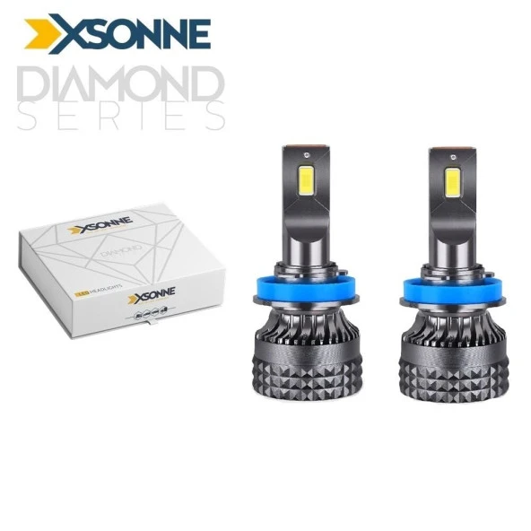 XSonne Diamond H11 Led Xenon Far Ampul 12V 60W 6000K 6000LM