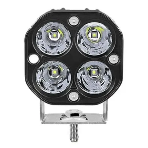 3'' Beyaz Led Spot Uzun Kısa Off Road, Motosiklet Sis Farı Çalışma Lambası 12-24V 40W