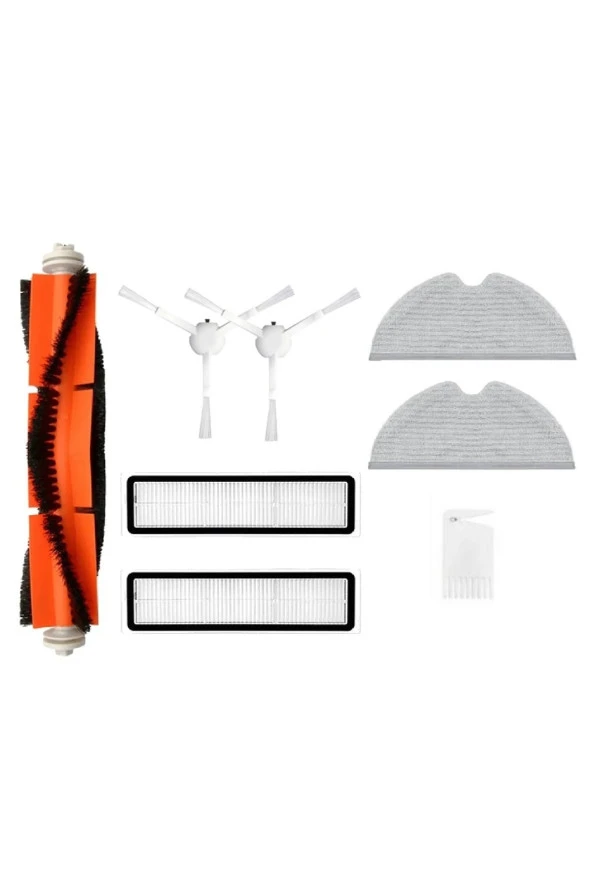 srfn ticaret Vestel V-Bot Pro/B Uyumlu Robot Süpürge 8 Parça Aksesuar Seti ürün görseli 1