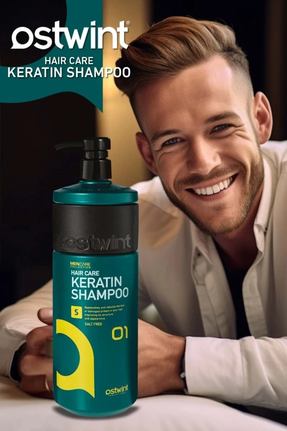 OSTWİNT ŞAMPUAN 1000ML-KERATİN YEŞİL - 2