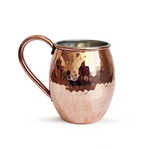 Shark Anatolia El Dövmesi Bakır Kupa Bardak Moscow Mule Mug