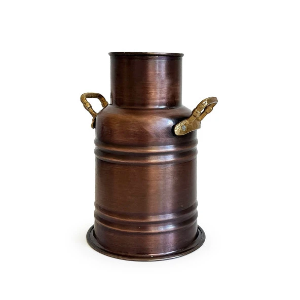 Shark Anatolia Armağan Bakır Vazo 18 cm Oksit - 3