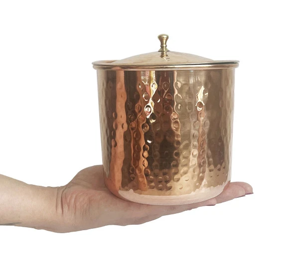 Shark Anatolia Safran El Dövmesi Bakır Baharatlık 12cm - 4