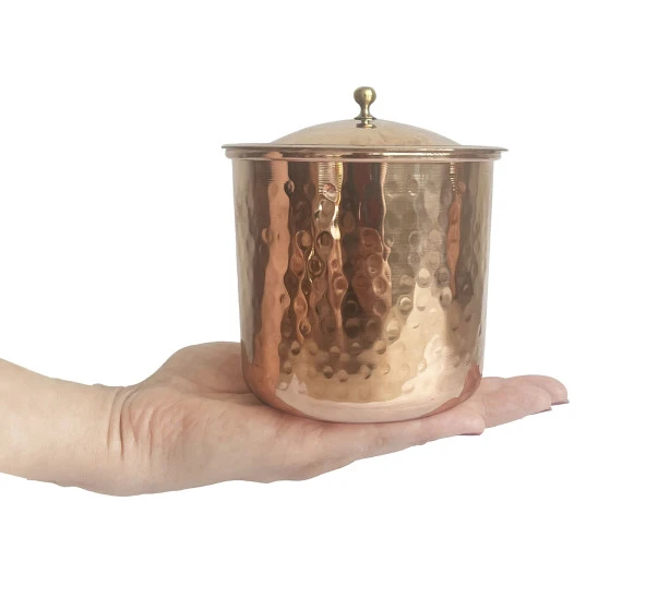 Shark Anatolia Safran El Dövmesi Bakır Baharatlık 10cm - 4