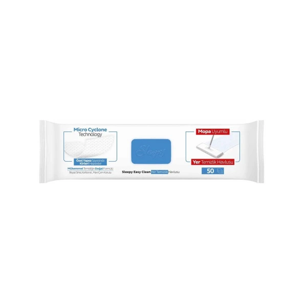 Sleepy Yer Temizlik Havlusu 50'li Çamaşır Suyu Katkılı