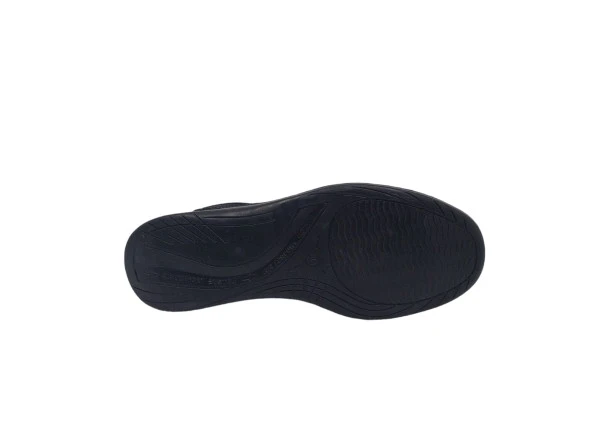 Zerhan 2001 Erkek Siyah Nubuk Deri Ayakkabı - Resim 5