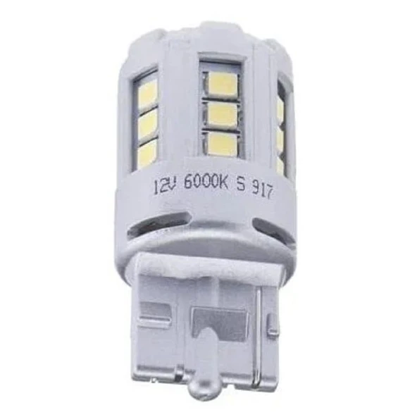 Bosch Led Retrofit W21W T20 Dipsiz Led Ampul 12V 6000K (W3x16d) - Resim 2