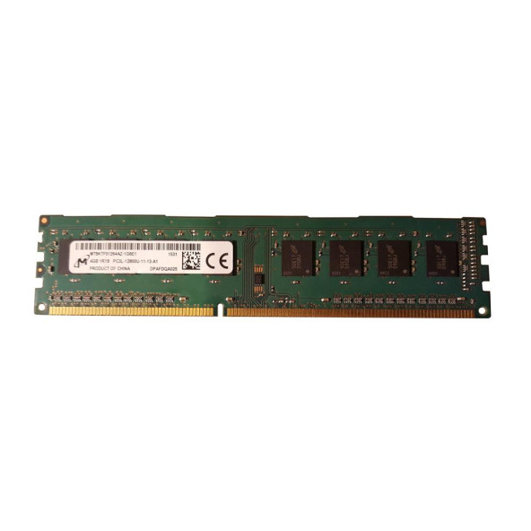 MT8KTF51264AZ-1G6E1 Micron 4GB PC3-12800 DDR3-1600MHz CL11 240-Pin DIMM 1.35V Low  RAM BELLEK ürün görseli 1