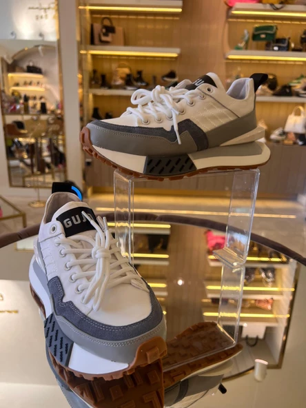 İthal Hakiki Deri Erkek Sneakers - 2