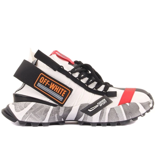 İthal Hakiki Deri Erkek Sneakers - 5