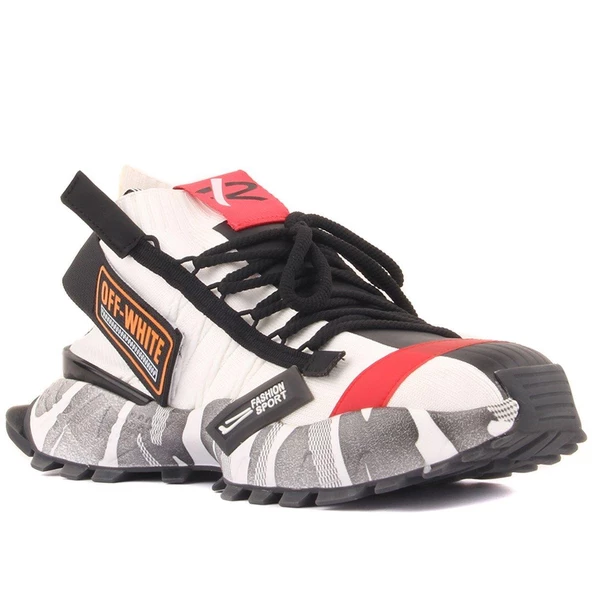 İthal Hakiki Deri Erkek Sneakers - 4