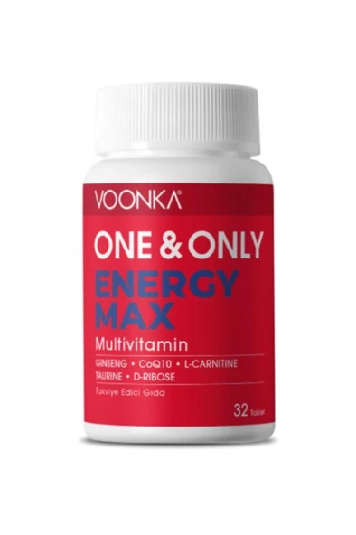 Voonka One & Only Energy Max Multivitamin 32 Tablet