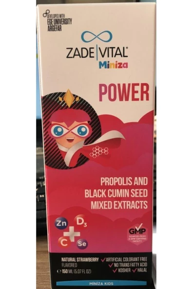 Zade Vital Miniza Power 150 Ml