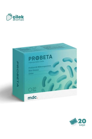 MDC Probeta 20 Saşe (BETA GLUKAN, ÇİNKO, PROBİYOTİK MİKROORGANİZMA)