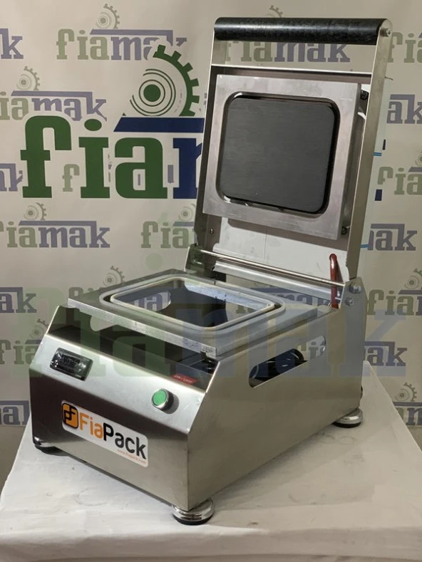 Fiapack 5 Farklı Kalıplı Paketleme Makinesi (5 Kalıplı) Tabak Kapatma Makinesi 178x227mm
