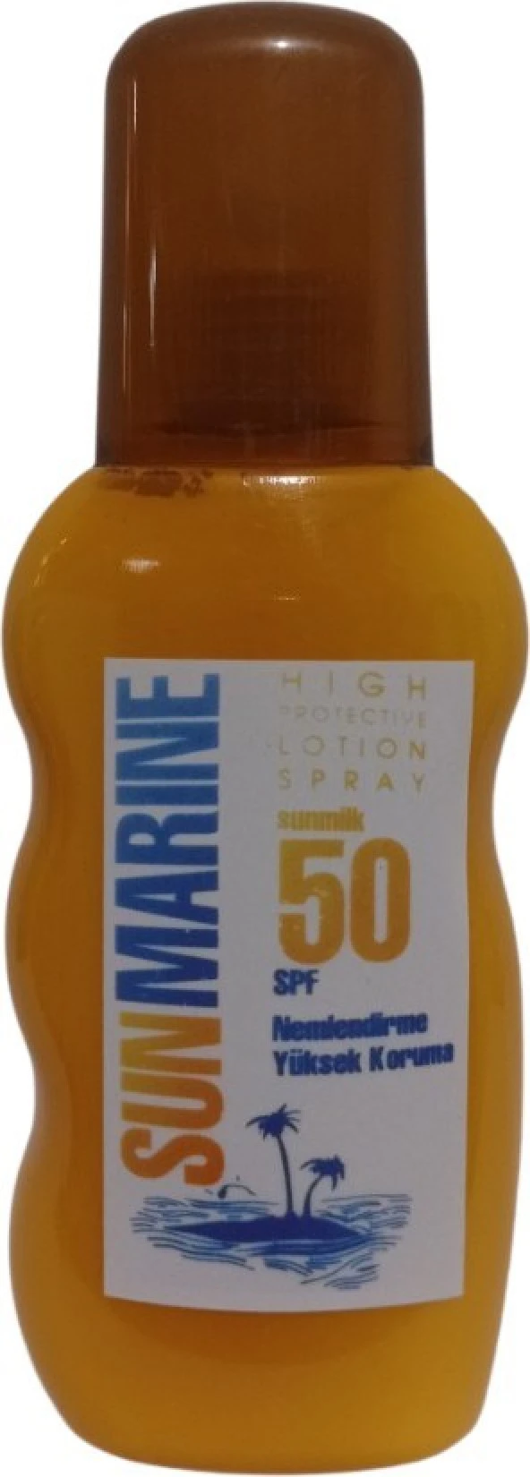 Sunmarine Spf 50 Faktör Güneş Kremi 200 ml