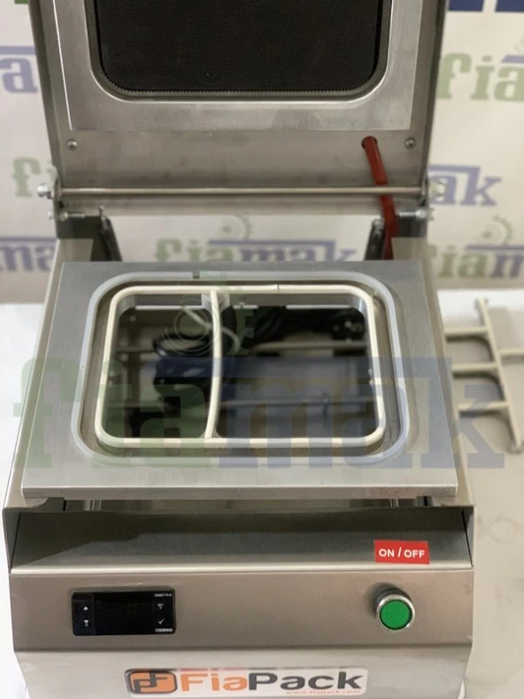 Fiapack 5 Farklı Kalıplı Paketleme Makinesi (5 Kalıplı) Tabak Kapatma Makinesi 178x227mm - 5