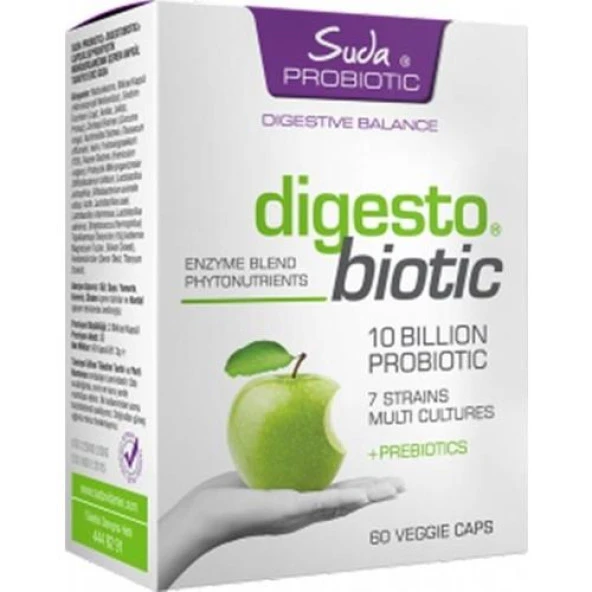 Suda Probitic Digesto Biotic 60 Kapsül