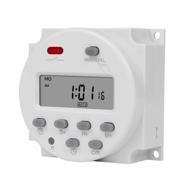 CN101A 220V AC Programlanabilir Gecikmeli Zaman Ayarlı Haftalık Röle