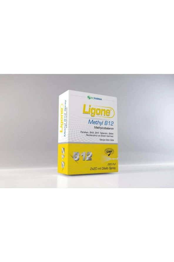 Ligone Methyl B12 Methylcobalamin Dilaltı Sprey 2 X 20 ml