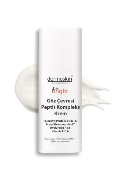 Dermoskin Be Bright Göz Çevresi Peptit Kompleks Krem 15 ml