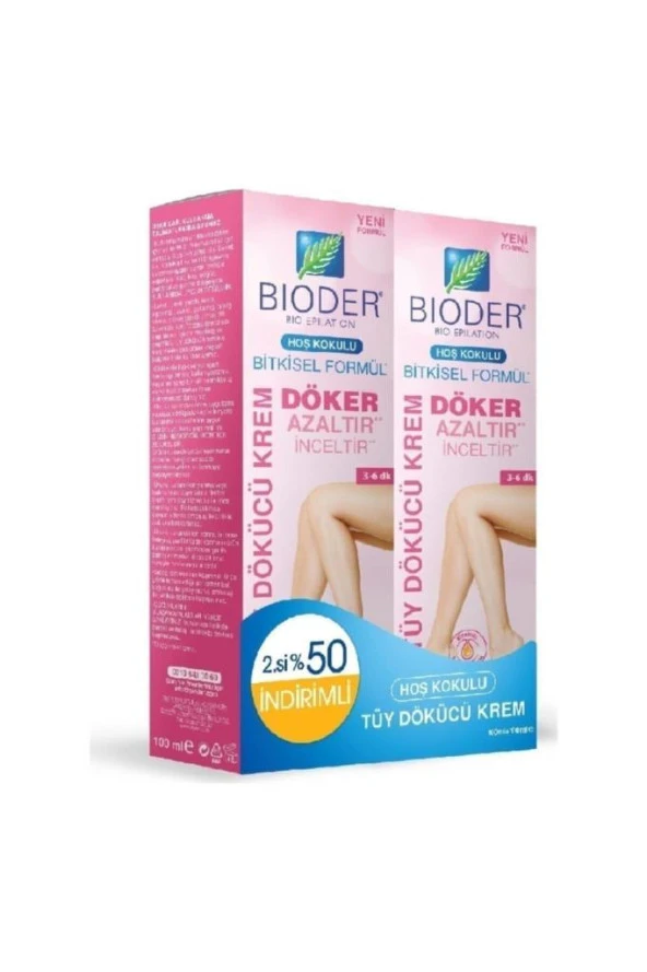 Bioder Tüy Dökücü Krem 100 Ml + 100 Ml