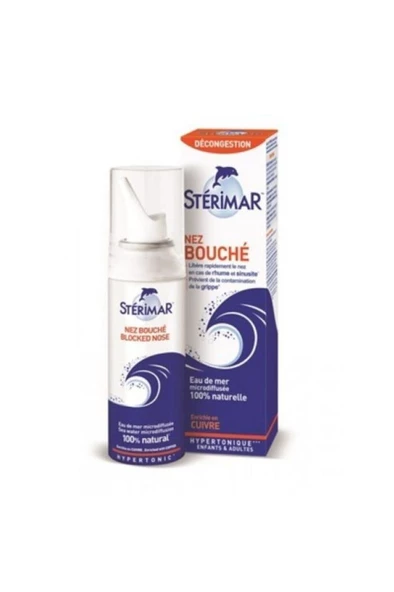 Sterimar Blocked Nose Tıkalı Burun Spreyi 50 ml