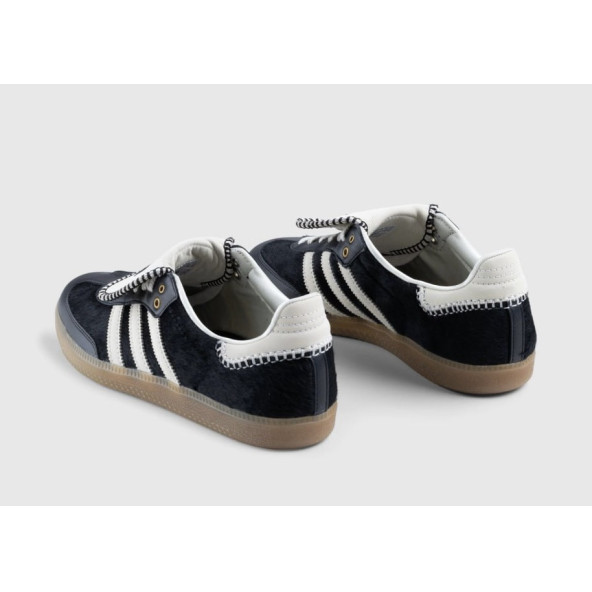 Adidas Samba 'Wales Bonner Pony' Tonal Core Black - 4