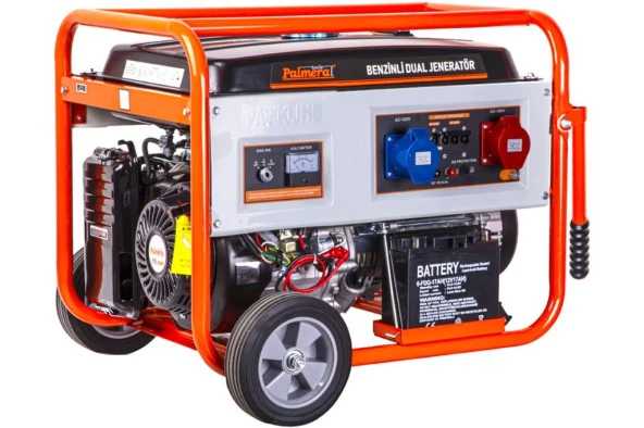 Palmera PA900JMD Monofaze Ve Trifaze Marşlı Dual Benzinli Jeneratör 9,5 Kva
