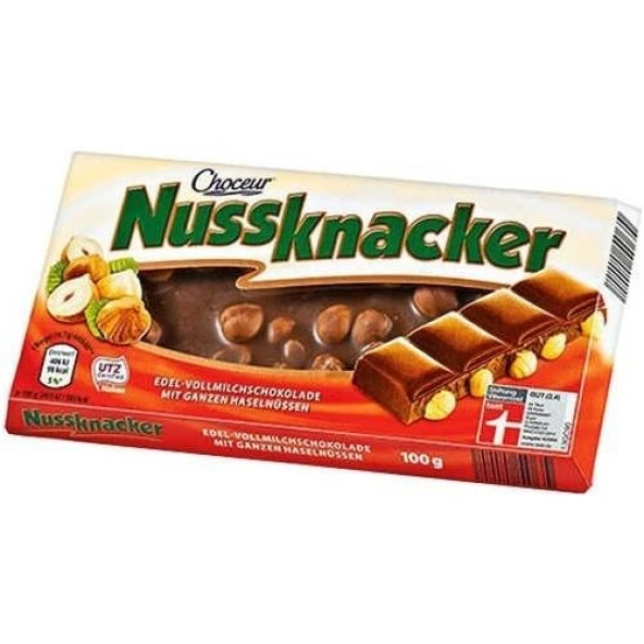 Nussknacker Tüm Fındıklı Alman Çikolatası 100GR - 2