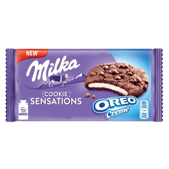 Milka Sensations Cookies Oreo Creme 156 Gr