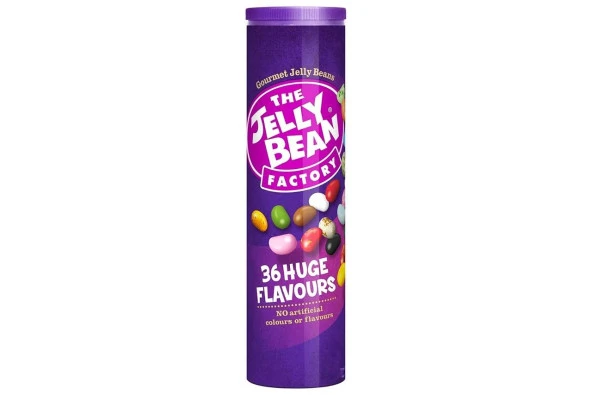 The Jelly Bean Factory 36 Huge Flavours In A Tube 90 gr