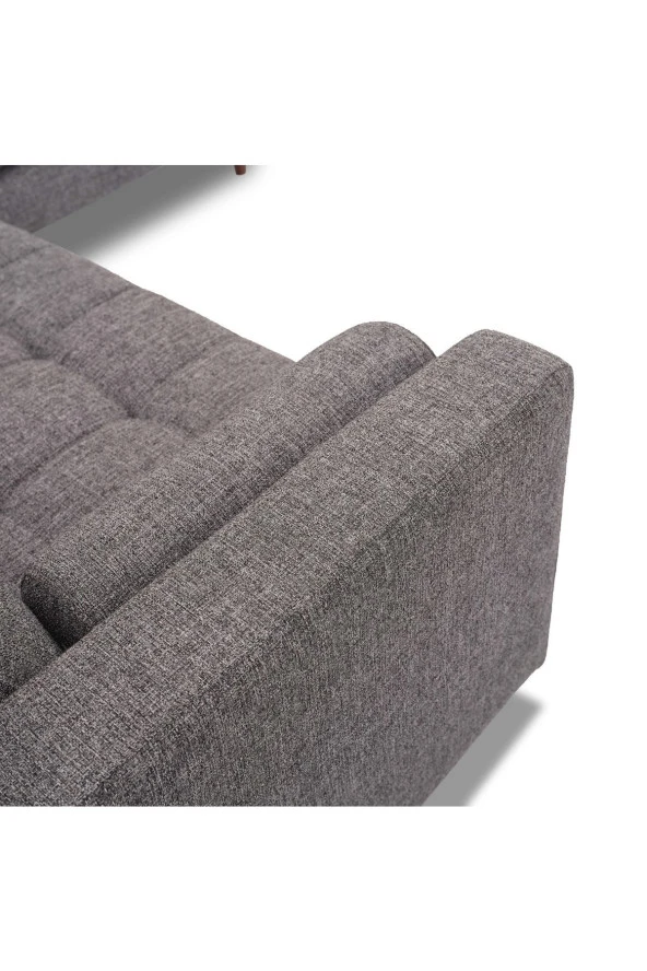 Vipa Home Minnesota Koyu Gri Sağ Sabit Oturum 2 R Köşe Takımı - 3