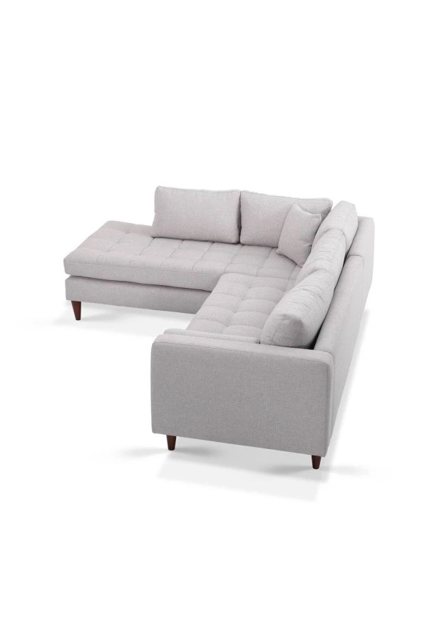 Vipa Home Minnesota Açık Gri Sol Sabit Oturum 2 R Köşe Takımı - 7