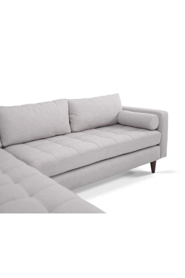 Vipa Home Minnesota Açık Gri Sol Sabit Oturum 2 R Köşe Takımı - 8