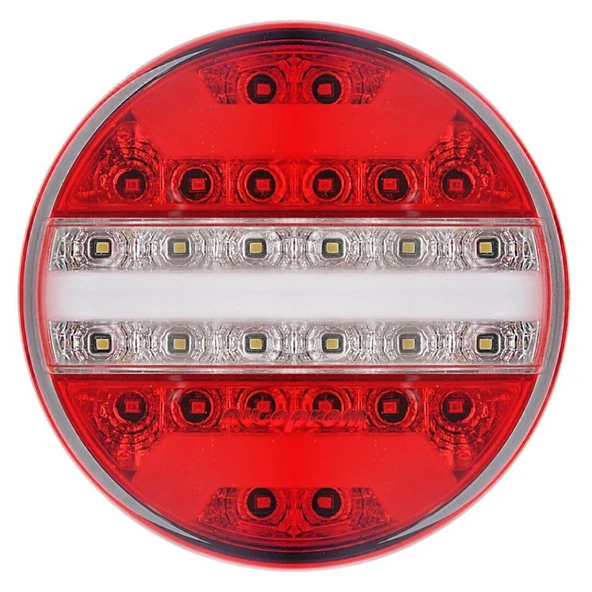 Çeray Neon Led Hamburger Stop Lambası Dinamik Sinyalli 12V - Resim 3