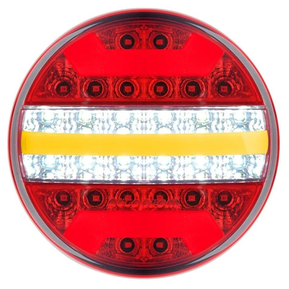 Çeray Neon Led Hamburger Stop Lambası Dinamik Sinyalli 12V ürün görseli 1