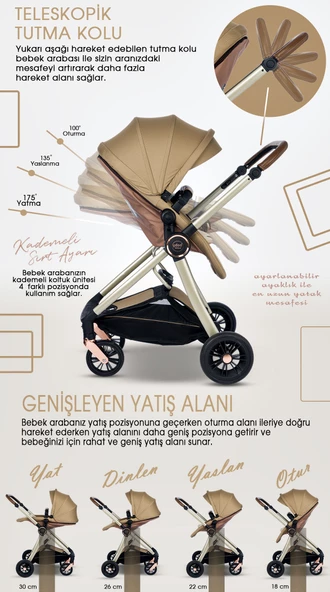 Baby Home 1012 Eos Travel Sistem Bebek Arabası - 9