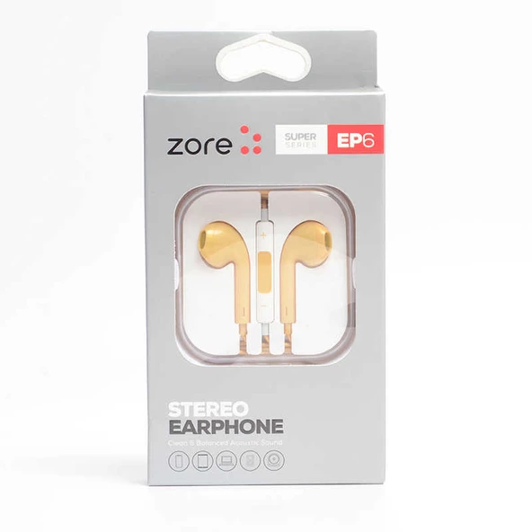 Zore EP6 Süper Seri 3.5mm Kulaklık