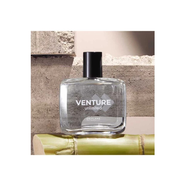 Bergamot Bambu Akoru Ve Sedir Ağacı Notalı Venture Unlimited Edt Erkek Parfümü 100 Ml - 4