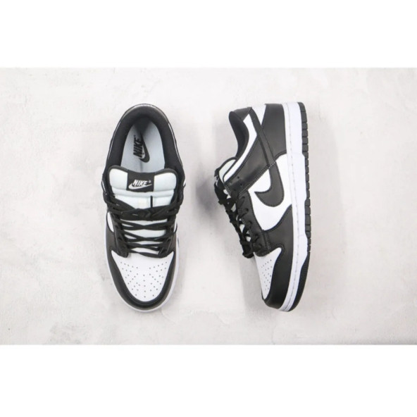 Nike Dunk Low Panda white black sneaker Spor ayakkabı