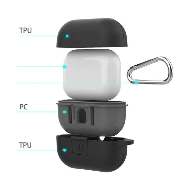 Apple Airpods Pro Zore Airbag 16 Kılıf - 3