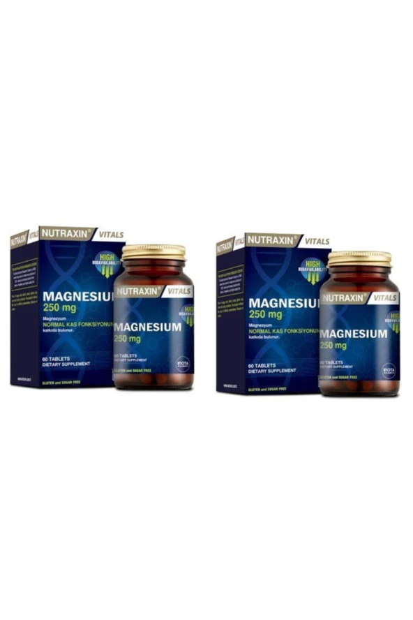Magnesıum 250 Mg Tablet X2
